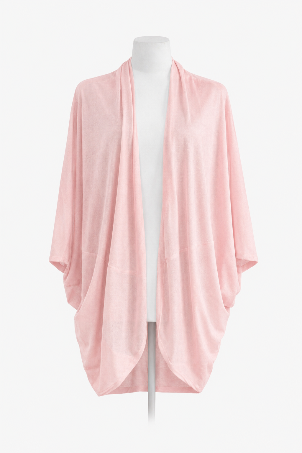 Powder Pink Cocoon Cardigan