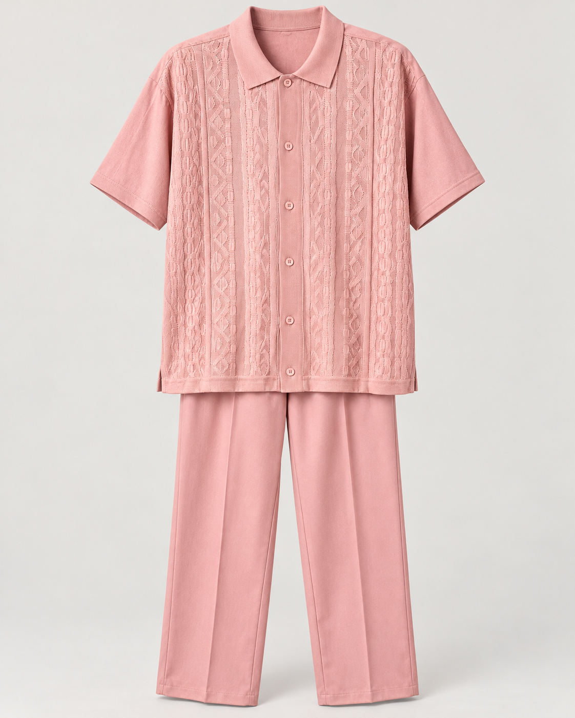 SilverSilk Dusty Pink Walking Suit