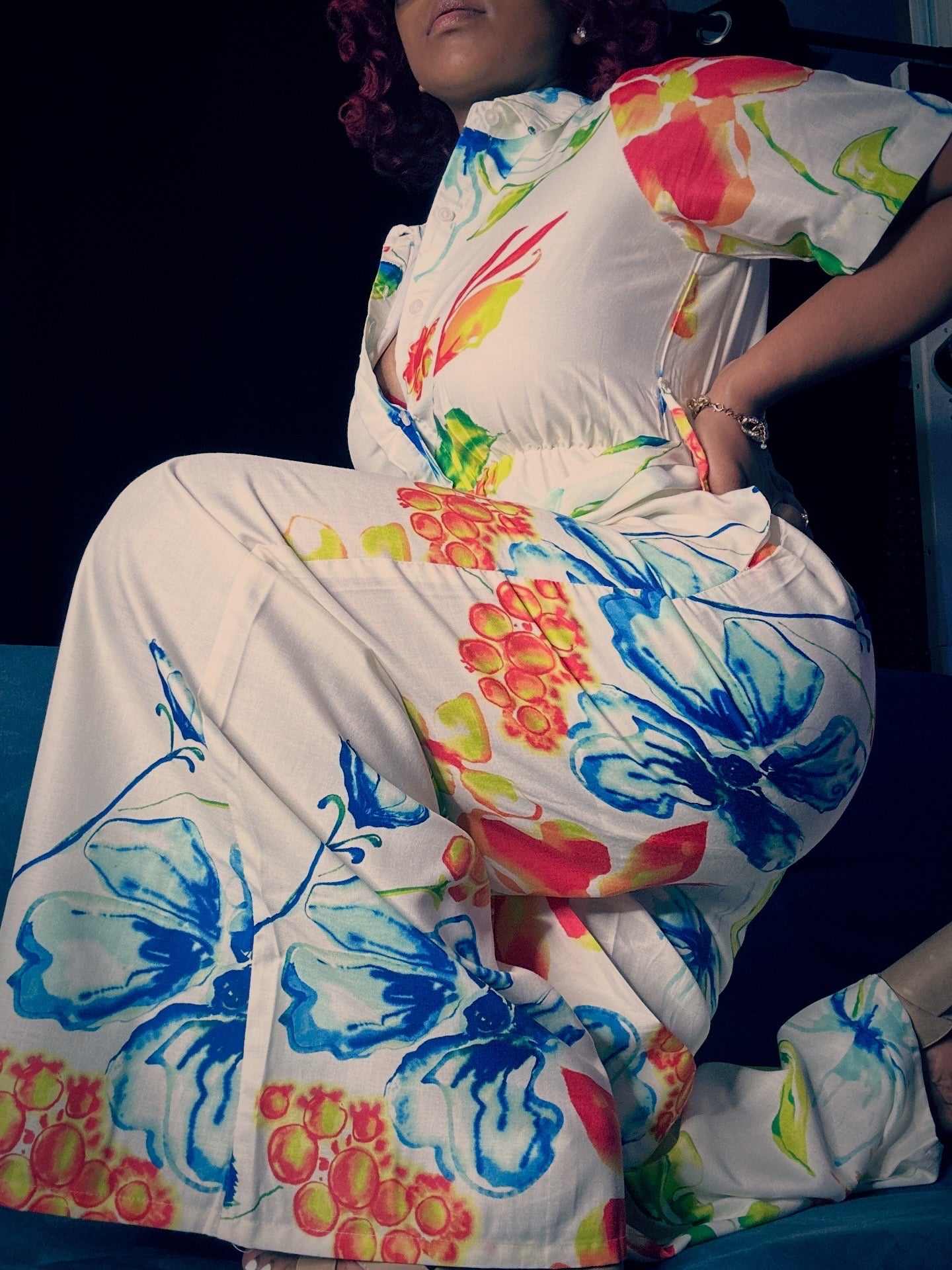 Garden Escape Wide Leg Jumpsuit