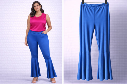 Royal Blue Flare Pants