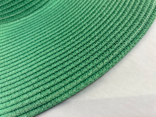 Green Wide-Brim Hat