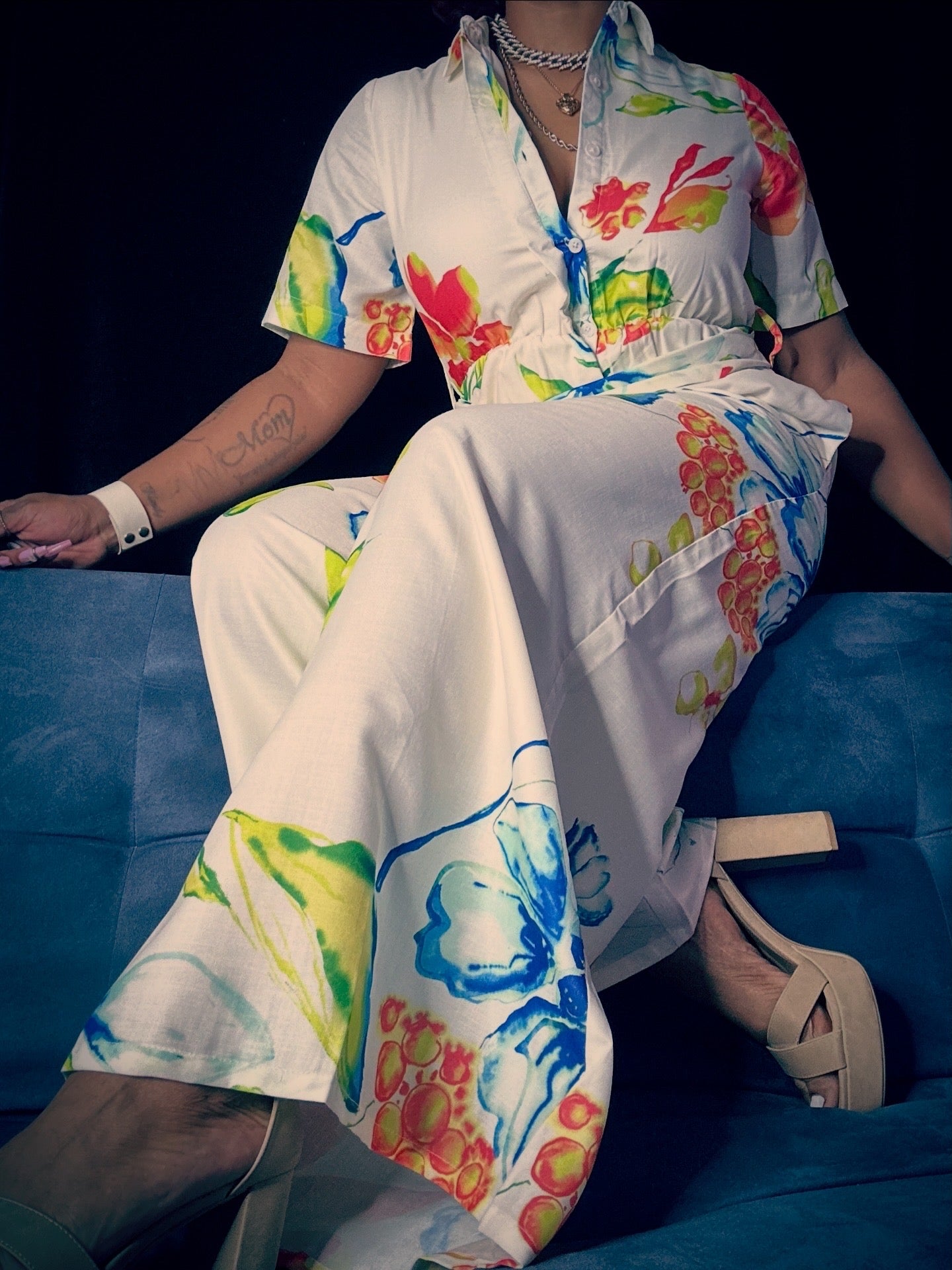 Garden Escape Wide Leg Jumpsuit