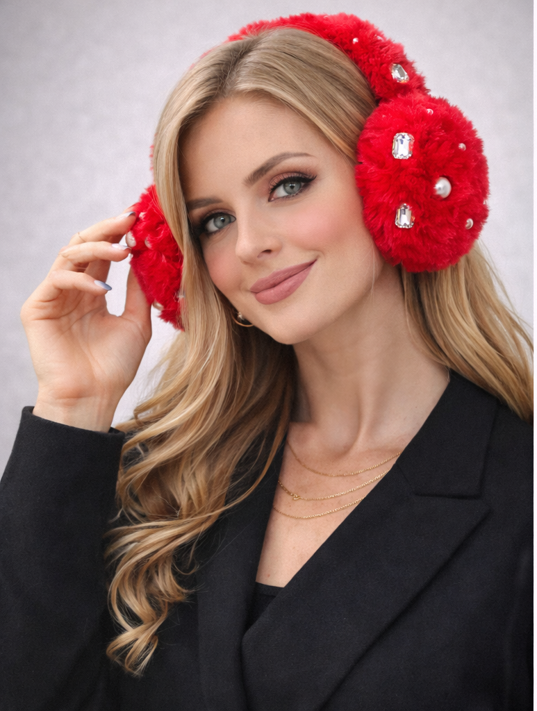 Red Rose Embellished Headband