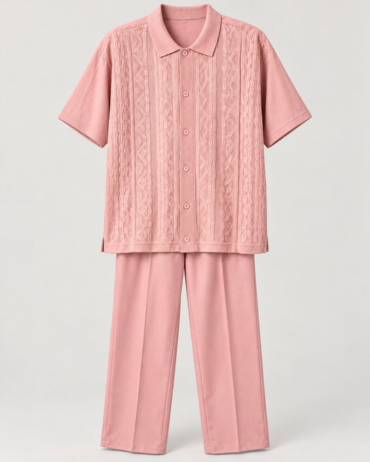 SilverSilk Dusty Pink Walking Suit