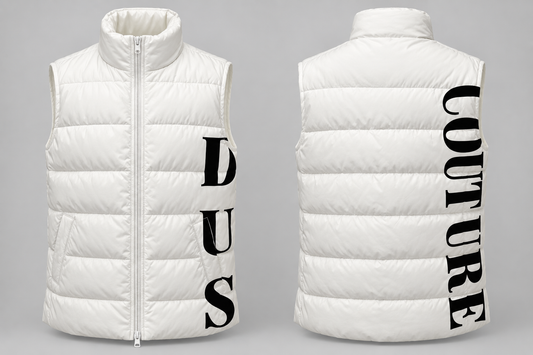 D.U.S Couture Side Statement Puffer Vest