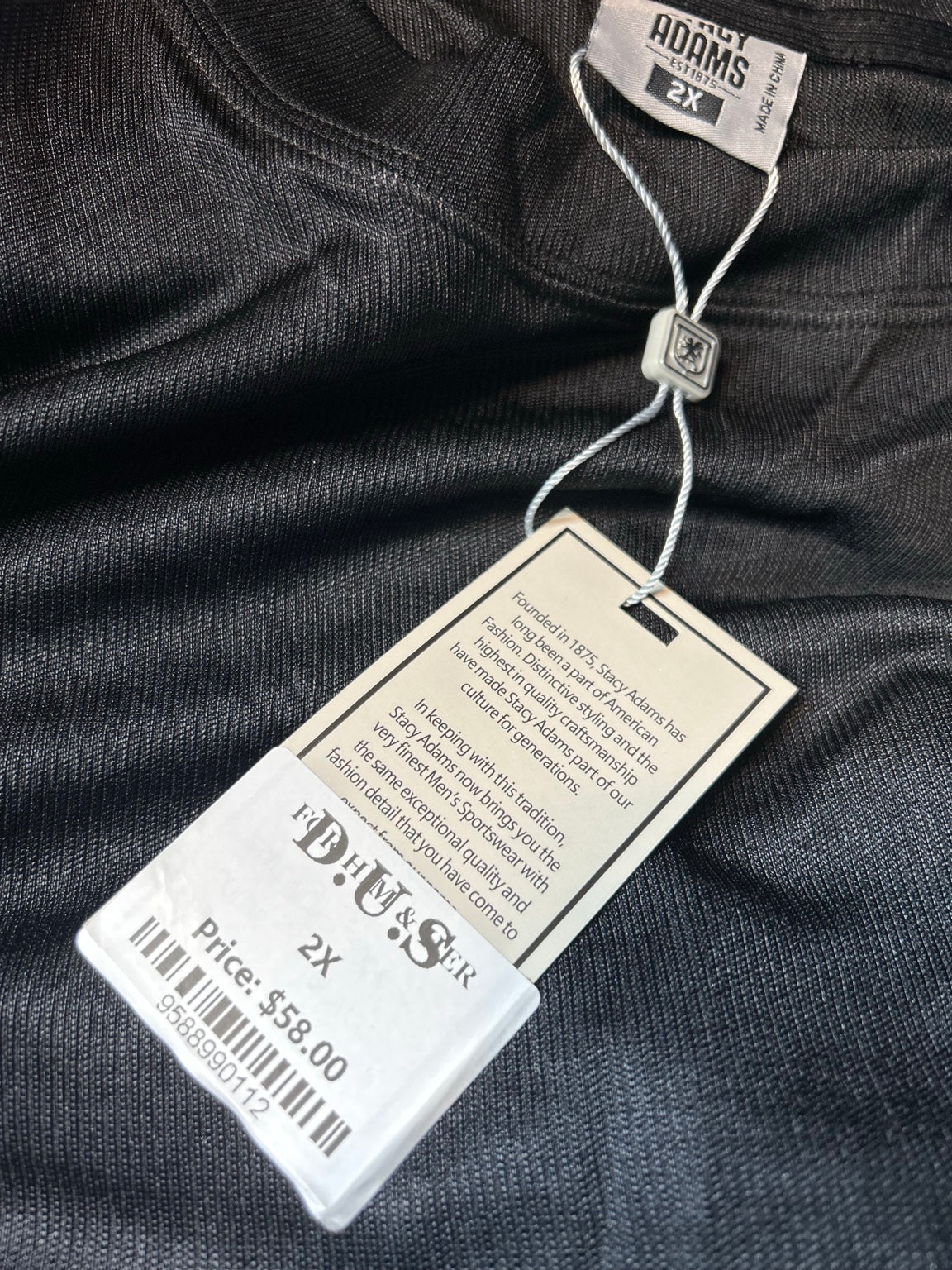 Stacy Adams 2X size and $58 tag