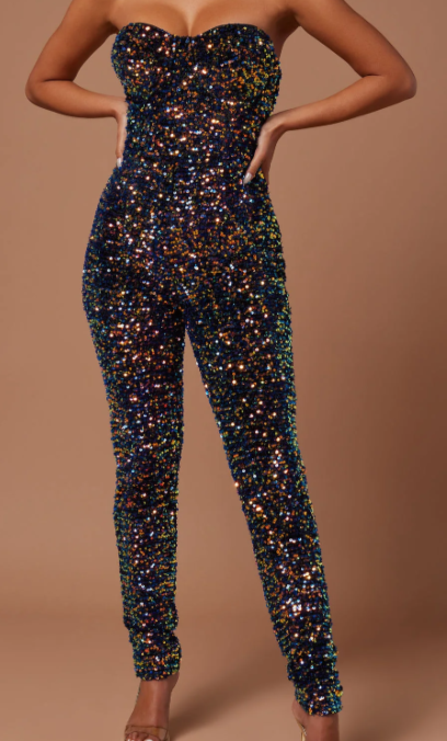 Sequin Jumpsuit