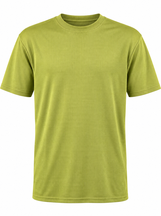 Stacy Adams sage green men's short-sleeve knit shirt