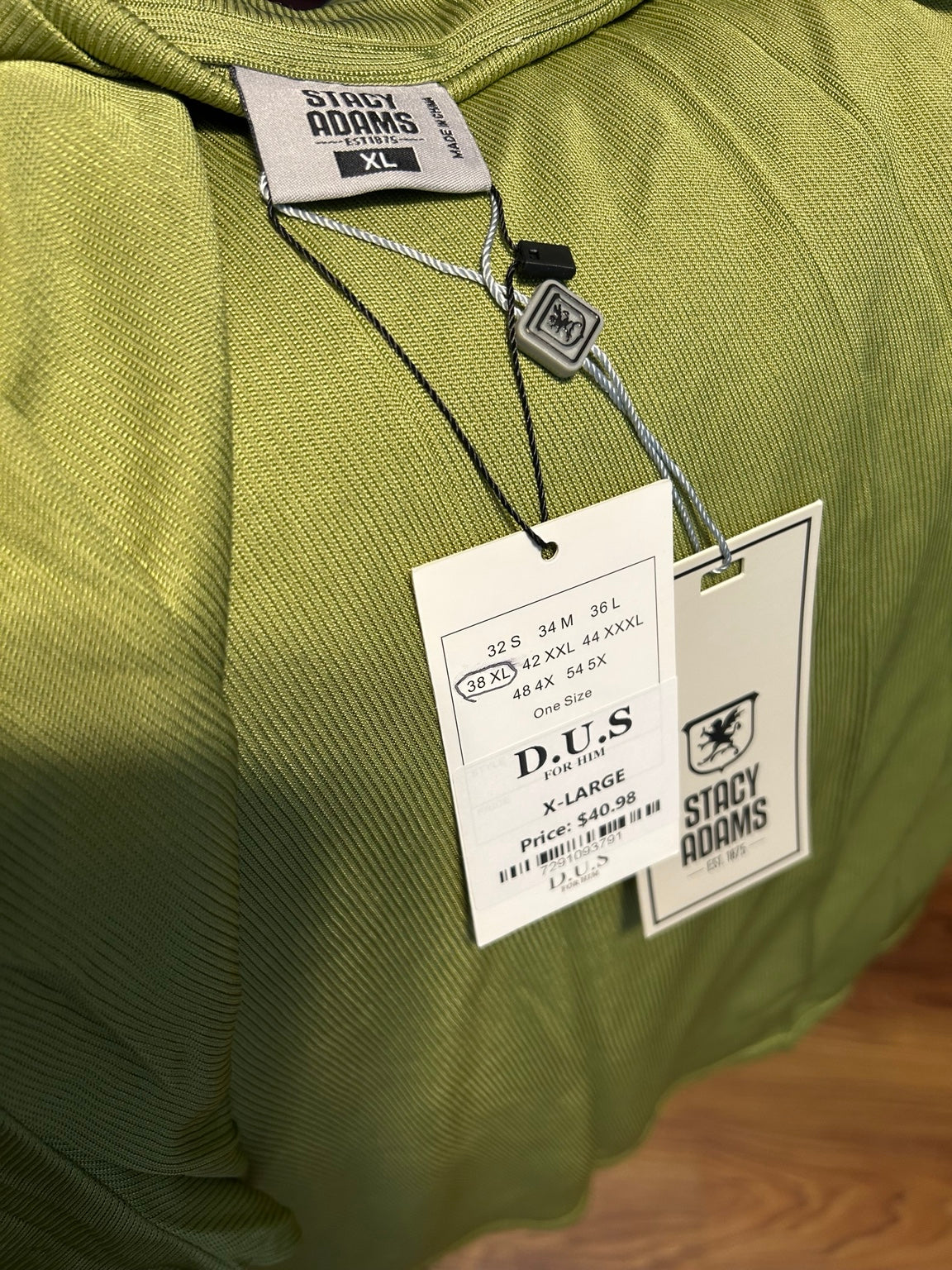 Size tag for XL